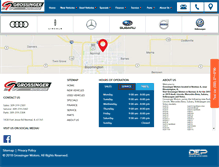 Tablet Screenshot of grossingermotors.com